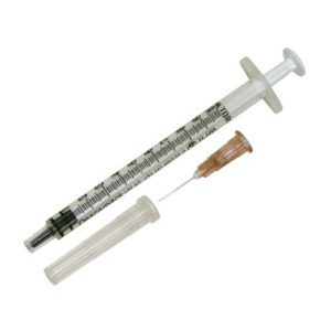Seringa de Insulina com Agulha 13 x 4,5 – 1 mL 100 U.I
